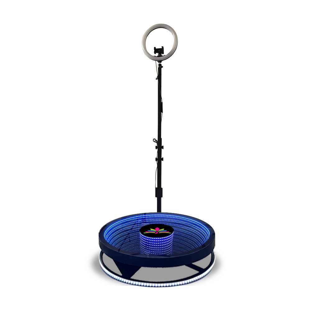LED Revolve 360 Booth Ring Light Automatic Video 360 Photo Booth