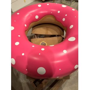 Donut FRP Sculpture: An Eye-Catching Photo Spot for Cake & Dessert Shops