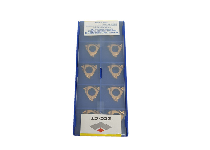  Original ZCCCT Cutting Tools , Thread Turning Inserts RT16.01N-3.00GM YBG201 Manufactures