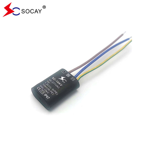 SC-10KV-277 Surge Protection Device IP67 10kA 20kA 10kV 20kV For LED Lights