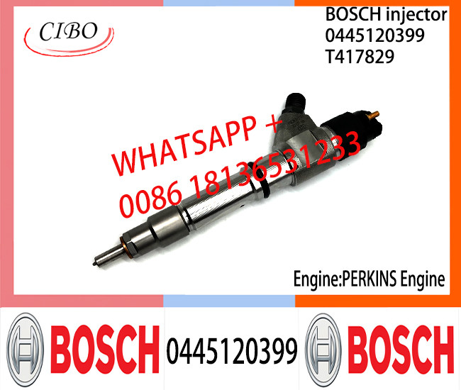 BOSCH 0445120399 Neutral Diesel Fuel Injector Assembly 0445120399 T417829 For Engine