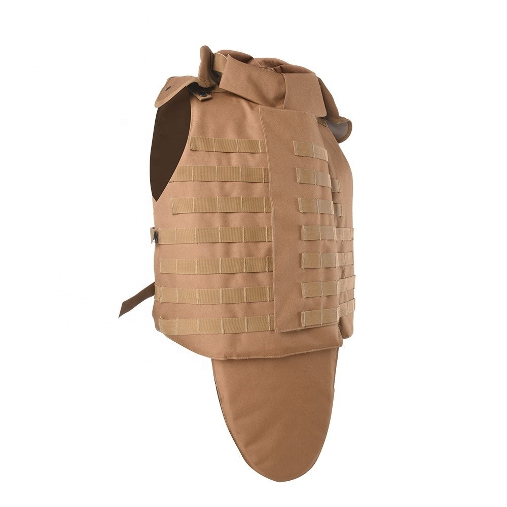 OEM Stab And Bullet Proof Vest Concealed Khaki MOLLE System
