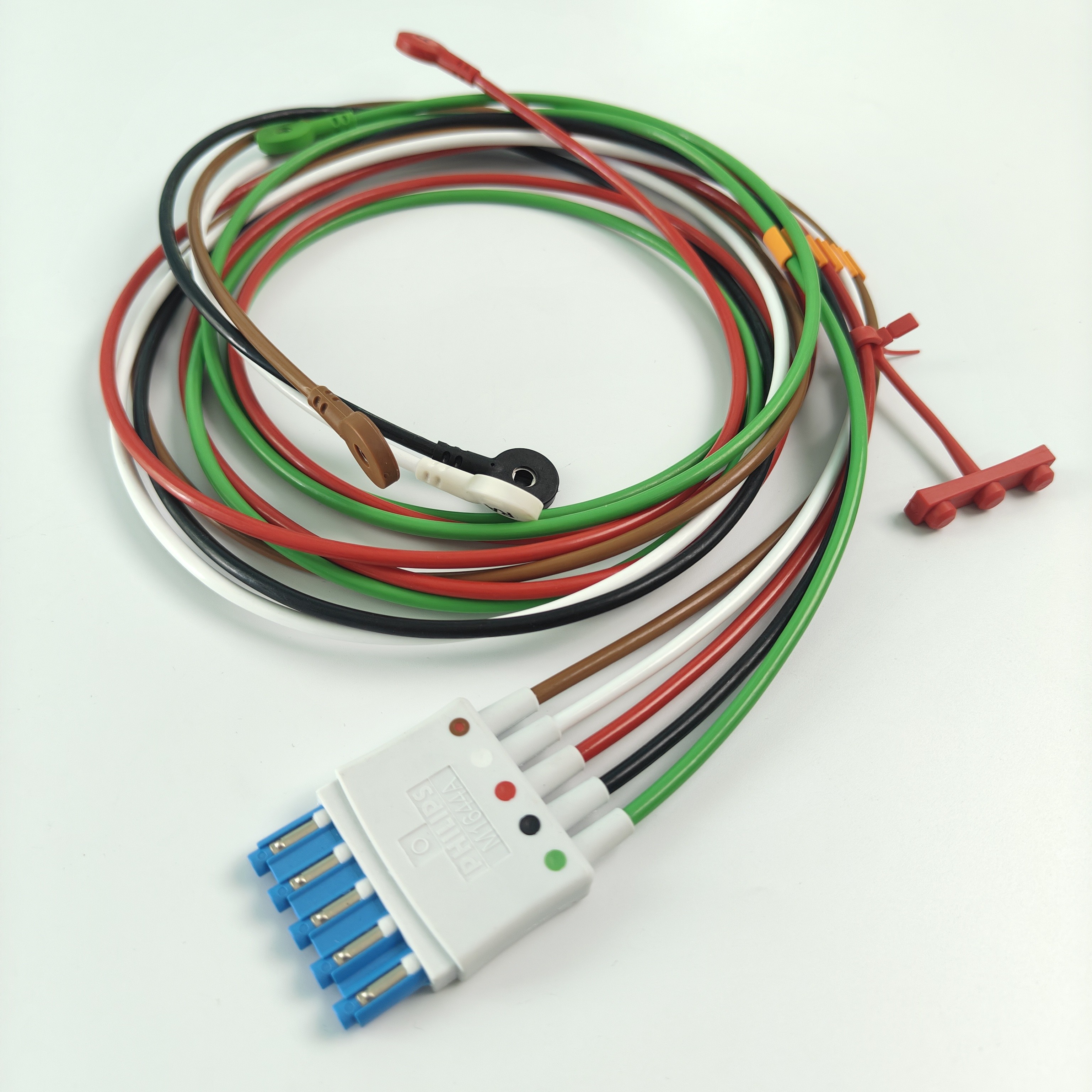 PHILIP Patient Monitor Medical Device Consumables CBL 5 Leadset Snap AAMI ICU REF M1644A 989803144991