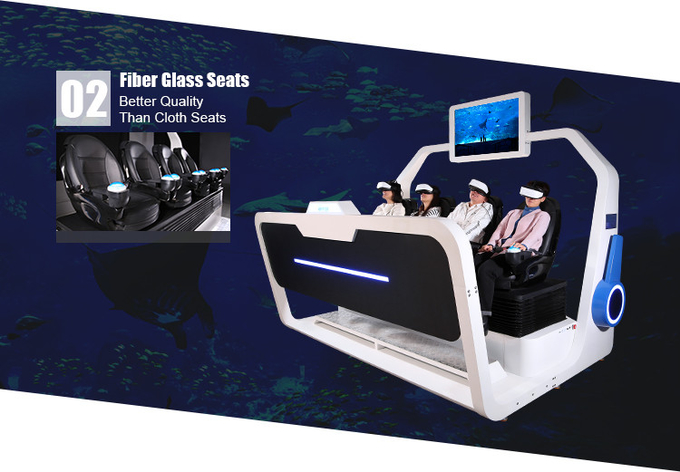 4 Seats VR 9D Cinema