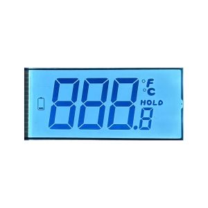  Positive HTN Segment Code LCD White Blacklight Customizable LCD Display Manufactures