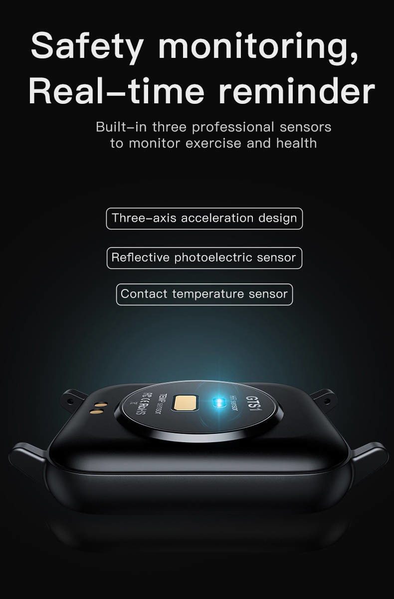 BLE 5.0 Outdoor Sports Smartwatch IPS Screen Waterproof FPC Antenna