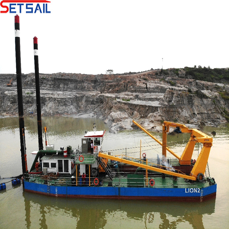Sea and Port Sand and Gravel Dredging Ship