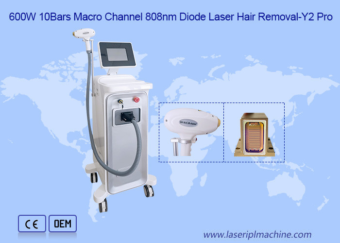 Germany Bar 1200w 1600w Laser Diode 808nm Laser Hair Removal Machine