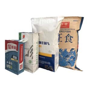 Kraft Valve Paper Bags Multiply Large Size Bags With Printing