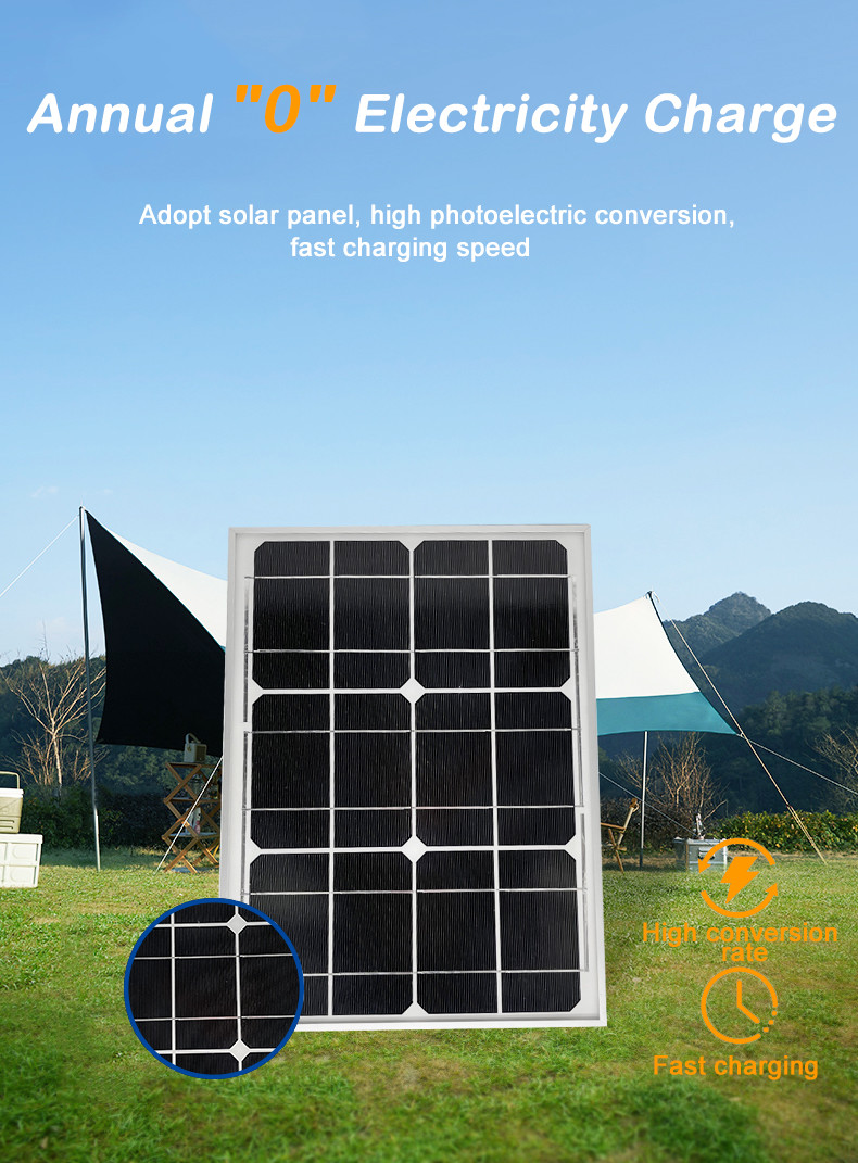 LED Mono Solar Home Lighting System 5W Street Outdoor Garden