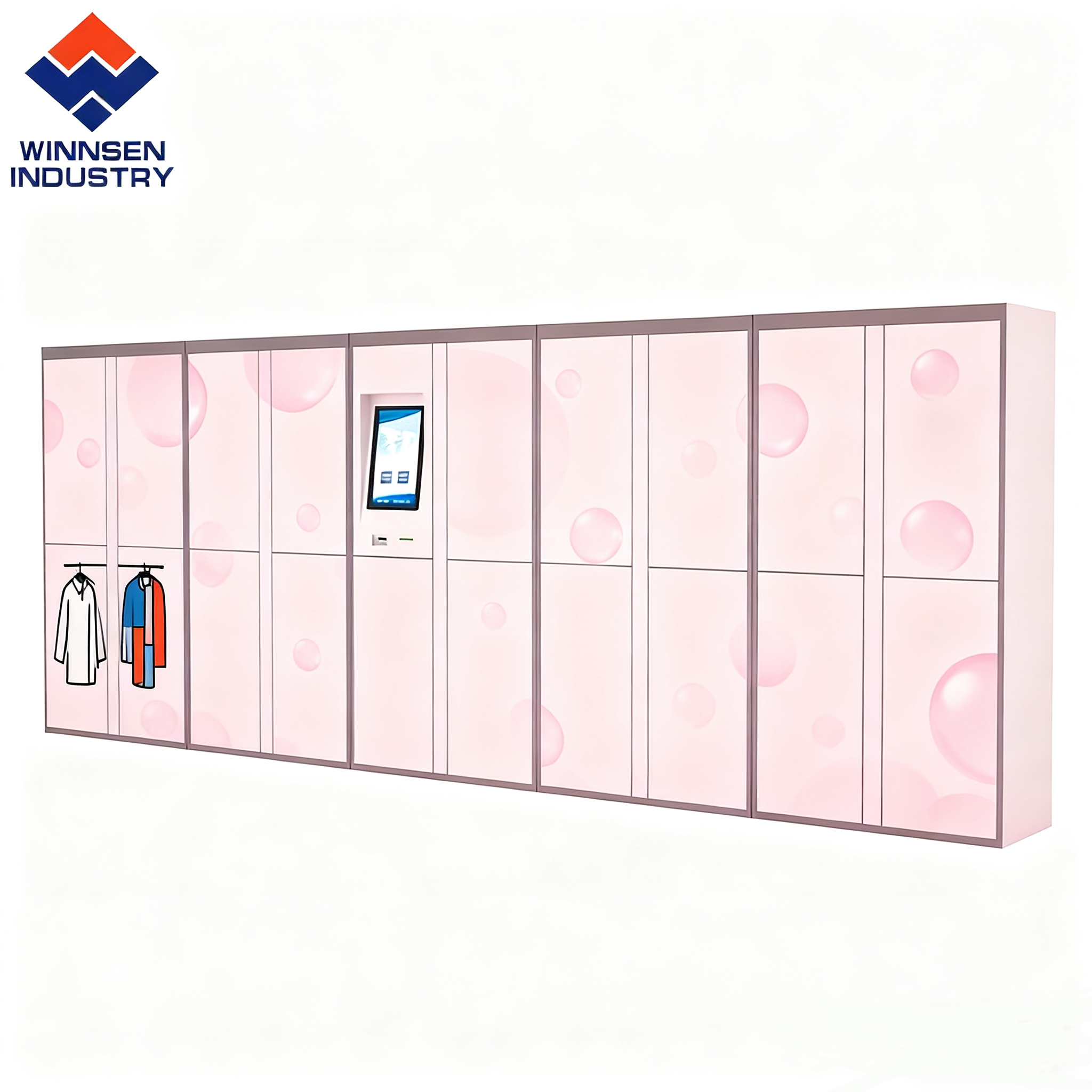 Modular Sanitizing Locker System With Off-Peak Billing & Touchless Payment