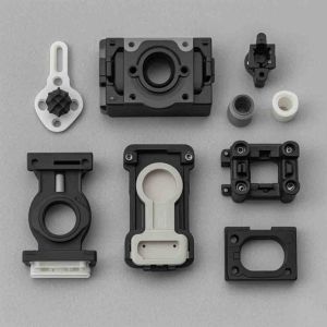 Multi Cavity ABS Plastic Injection Molding Parts with Pressure Injection and
