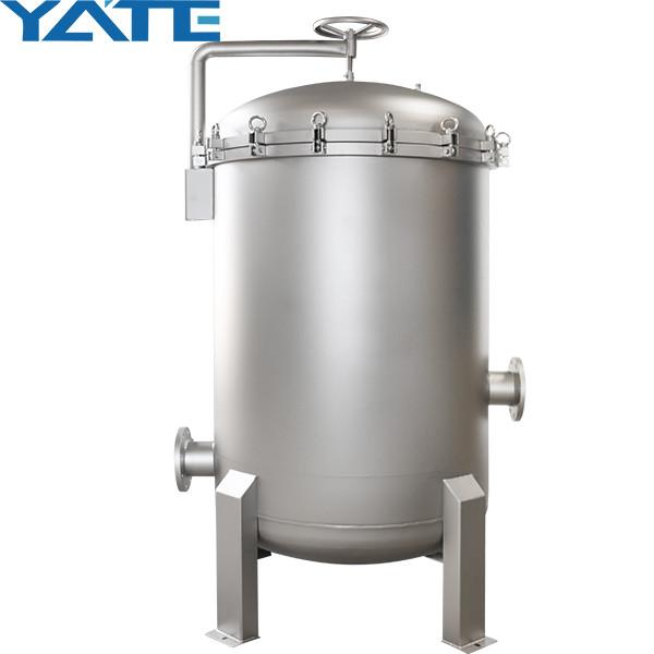 SS 304 / 316 Industrial High Flow Cartridge Stainless Steel Water Bag Filter