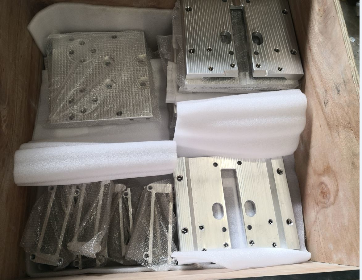 Custom 7075 T6 Aluminum Sheet Plate Aluminium Carrete Mesa Used On Epiroc Drilling Rig