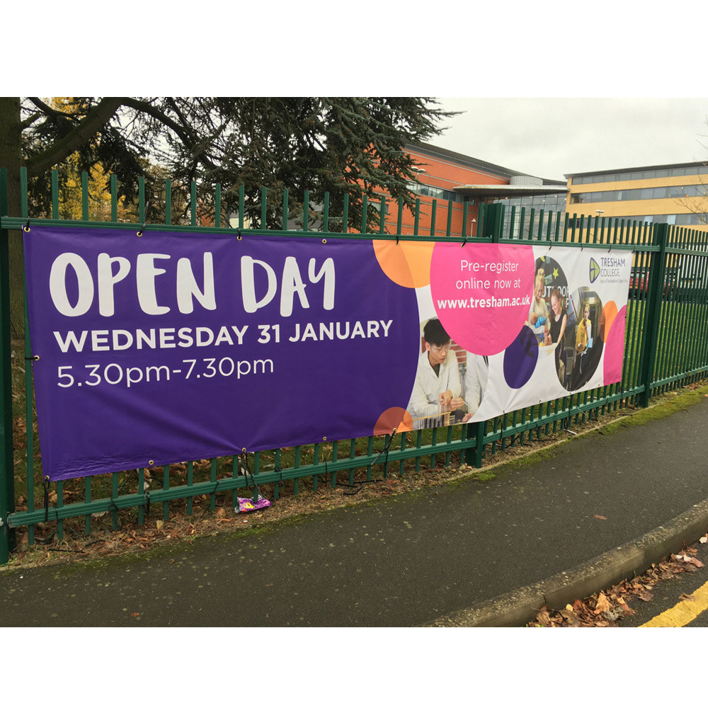 Vinyl Advertising Customized Wall Banner For Outdoor Promotional