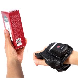 Glove Wrist Mounted Wristband Trigger Wireless QR Code Scanner