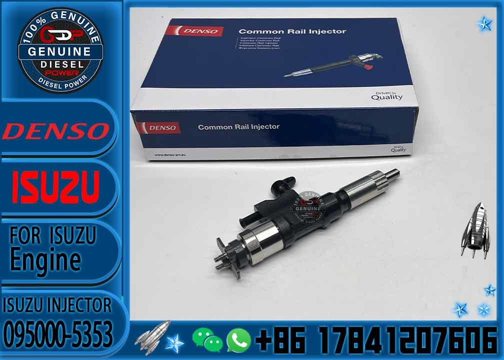 High Quality Common Rail Injector 095000-5353 Fuel Injector 8-97601156-1 095000-8900 for ISUZU 4HK1 6HK1