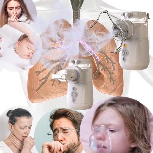 Portable Vibrating Mesh Inhaler Home use Atomization Rate ≥0.3ml/min