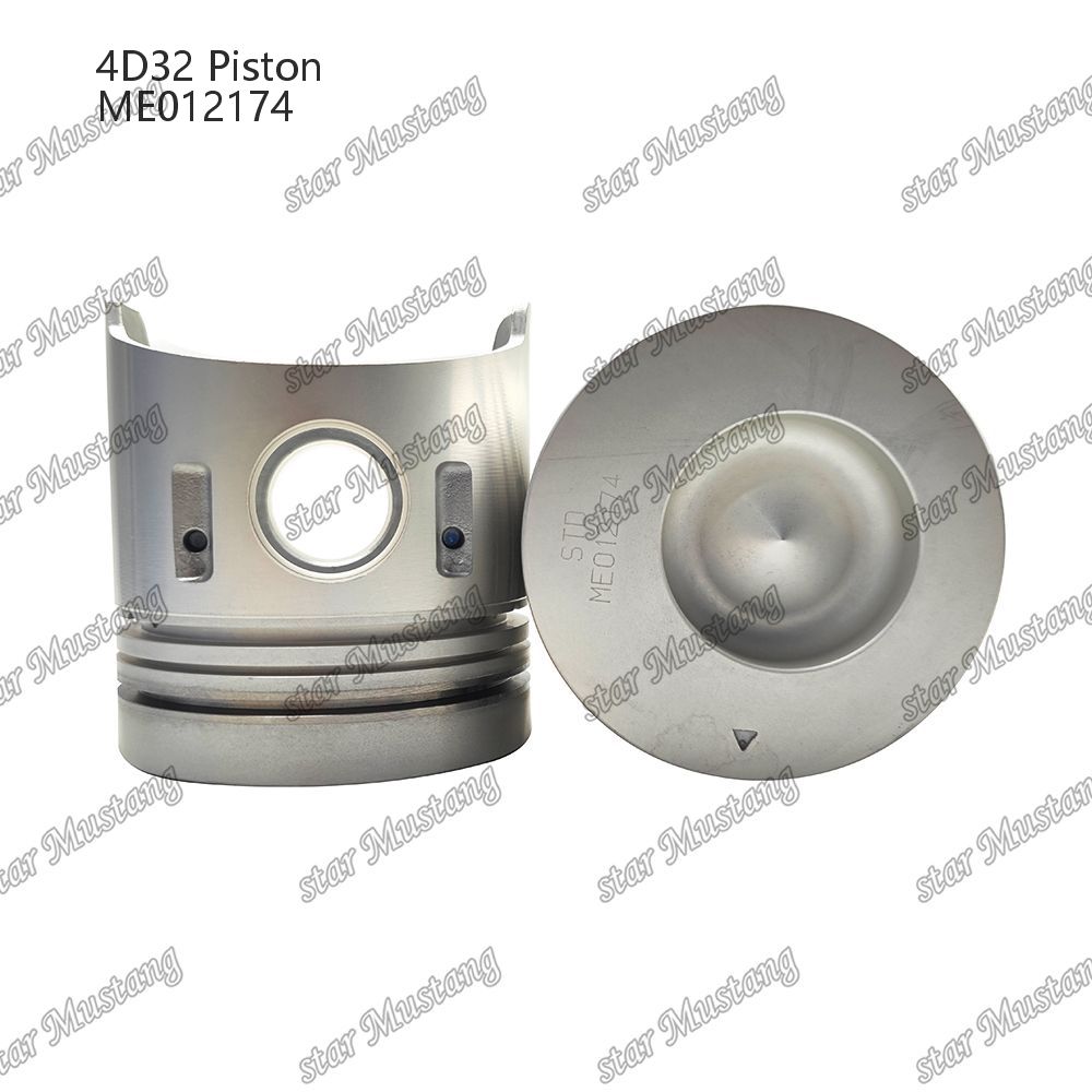 4D32 Engine Piston Chamber Size 54.5mm ME012174 For Mitsubishi Engine Spare Parts