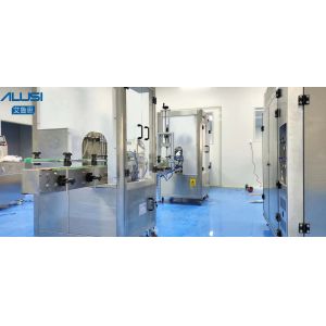 2000bph Fully Automatic Liquid Filling Machine Lotion Capping Labeling