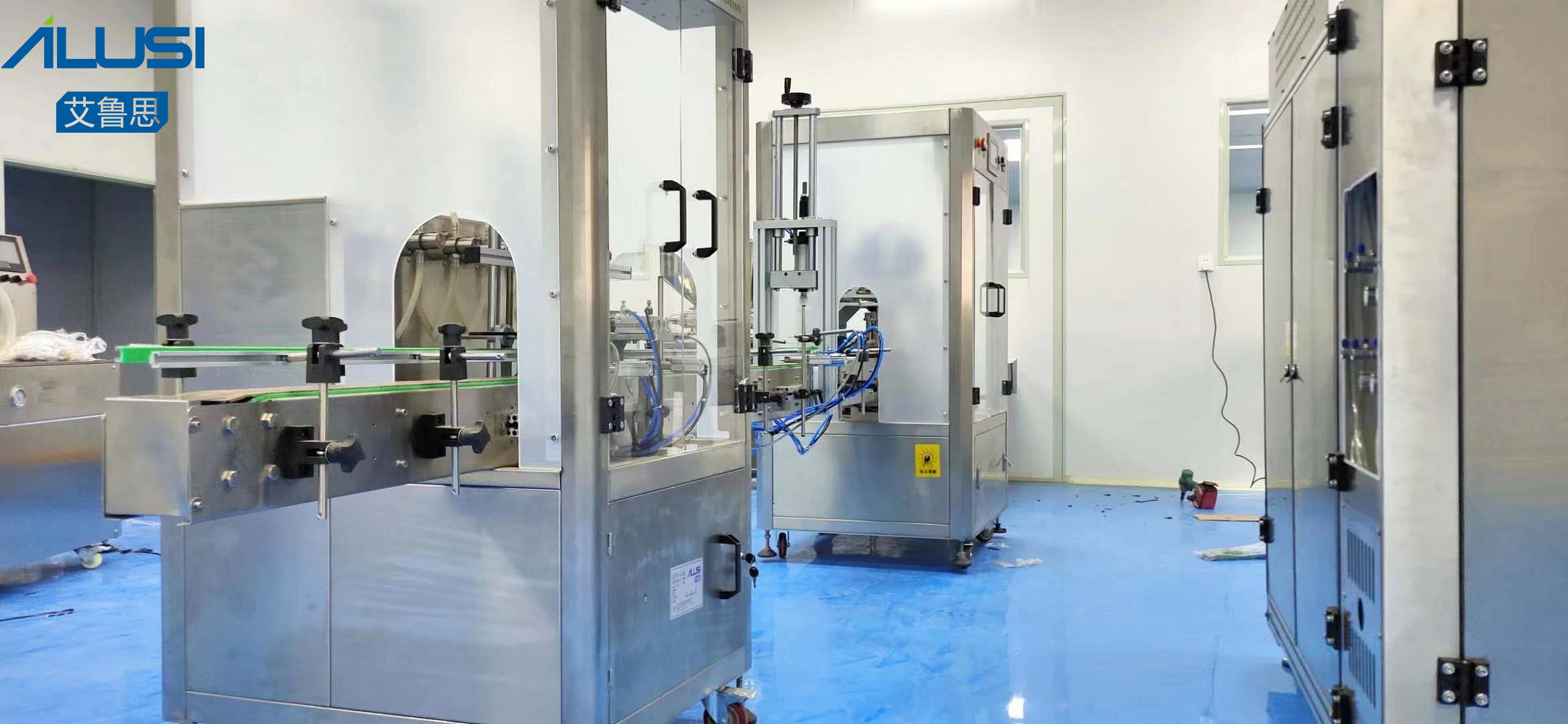 2000bph Fully Automatic Liquid Filling Machine Lotion Capping Labeling Production Line