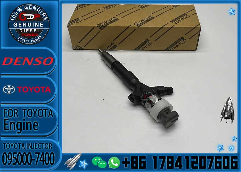 Original fuel Injector Nozzle 095000-7400 23670-30220 095000-7410 23670-39215 For Toyota Hilux 1KD 2KD-FTV