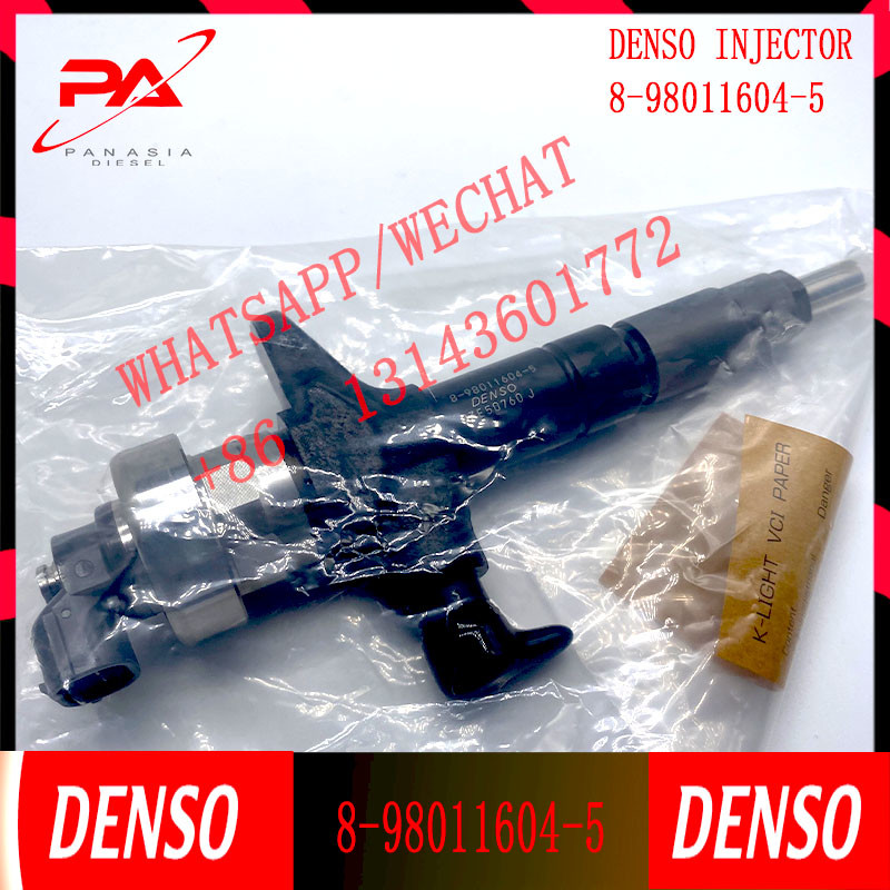 Oem High Speed Steel Motor Fuel Injectors 095000-6980 8-98011604-5