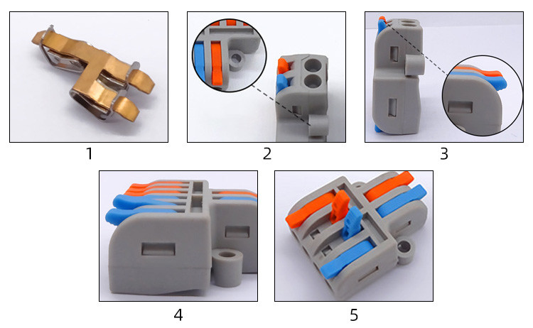 VSE-M24 Nylon PA66 250V 32A Wire Junction Connector