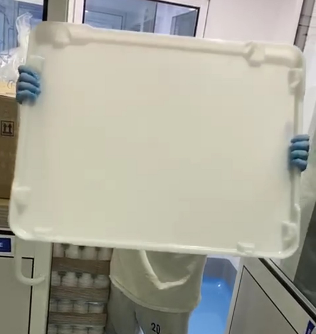 Pp Abs Flat Bottom Ppe Ce Plastic Drying Trays 5cm In Capsule Drying
