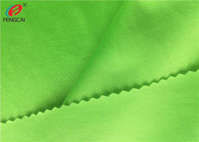 Semi-dull 4 Way Stretch 88% Polyester 12 % Spandex Fabric For Yoga Suit