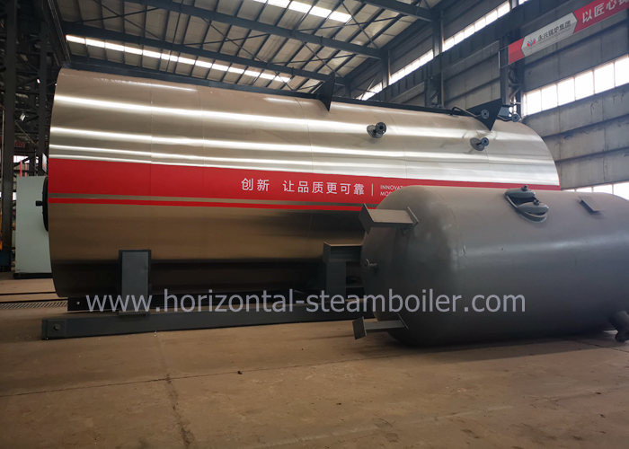 Horizontal Natural Gas Fired Steam Boiler 1-20 Ton Per Hour For Laundry Room