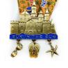 Buy cheap Personalized 3D Sports Events Custom Gold Medals With Logo Embossed from wholesalers