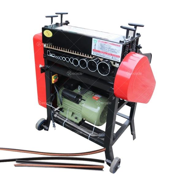 Wire Stripping Machine for Recycling Copper Cables 0.5-200mm Stripping Range Red