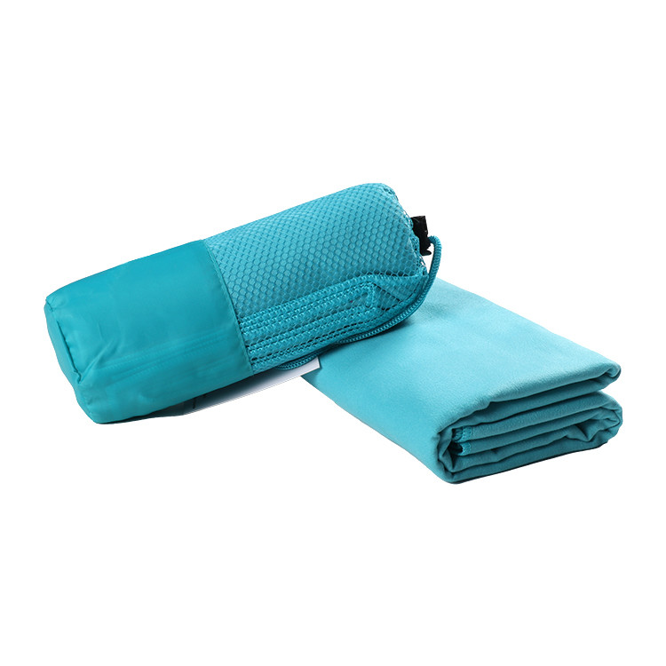 50x100 40x80 Checked Microfiber Suede Towel Sandfree Beach Towel