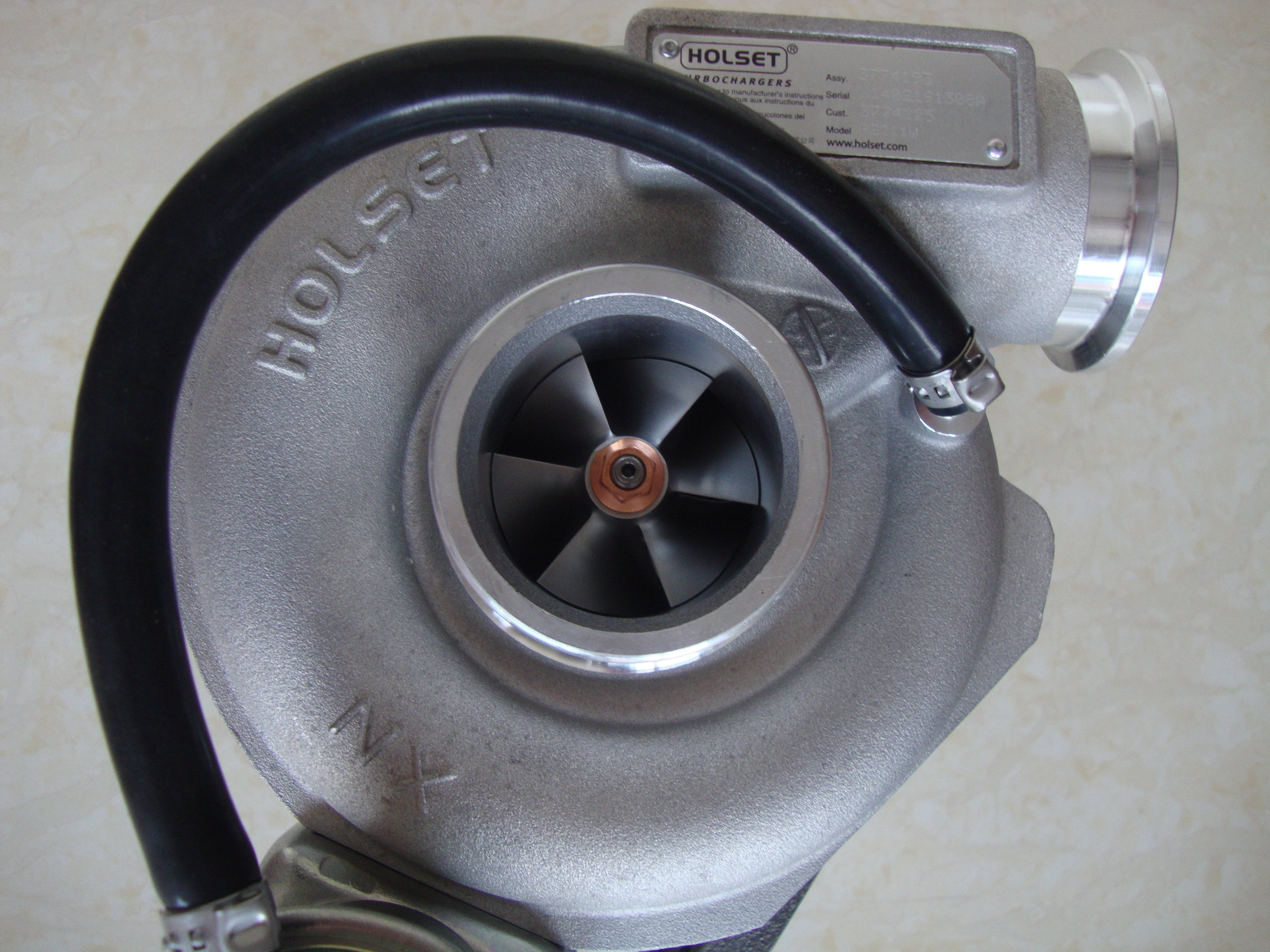 BFCEC ISF3.8 Oil Tank Truck Diesel Engine Spare Parts HE211W New Original Turbocharger Assembly 3774225 3774193