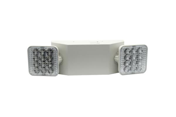 3 Hours Duration Indoor Emergency LED Exit Light 3W 85-265V Dual Head Luminaire