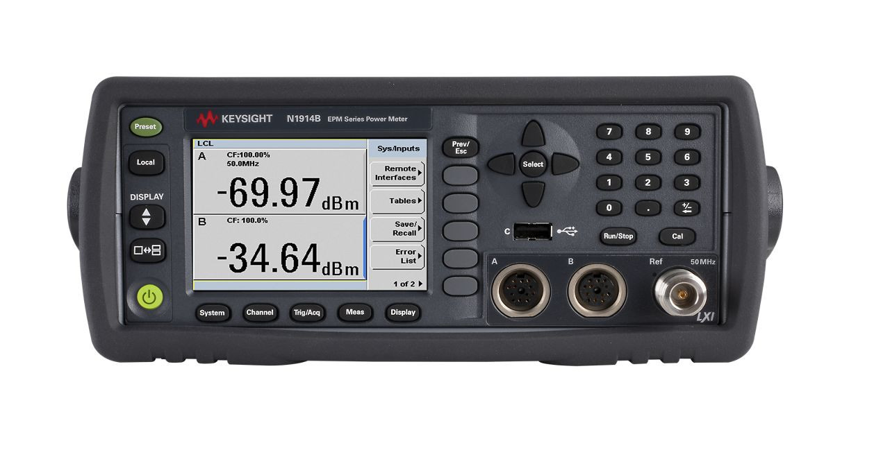 Keysight N1914B EPM Series Dual-Channel Power Meter Seven Practices To Prevent Damaging Power Meters And Power Sensors