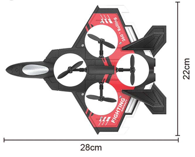 D17H Colorful Toy Plane Long Range Control Airplane Remote Control Toys within Foam and Single package size CM 31X26X10.5