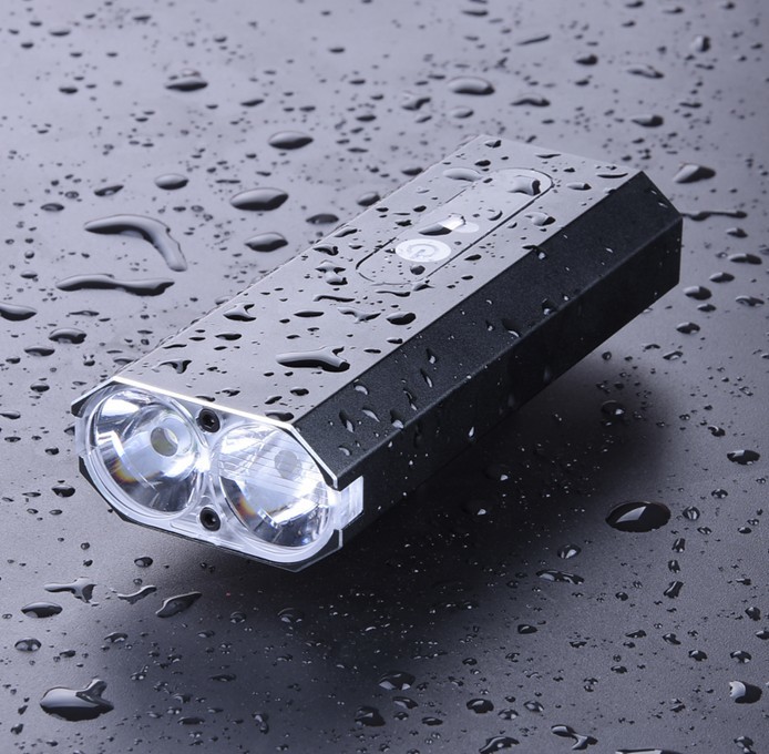 Front Headlight And Free Rear LED Bicycle Tail Light USB Rechargeable Bike Light Set