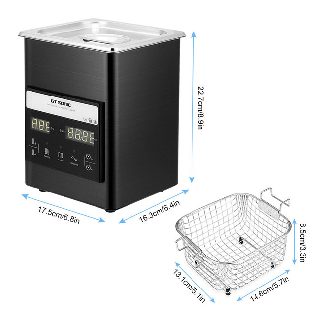 Professional Small Ultrasonic Cleaner For PCB Board Cleaning 2 Liters
