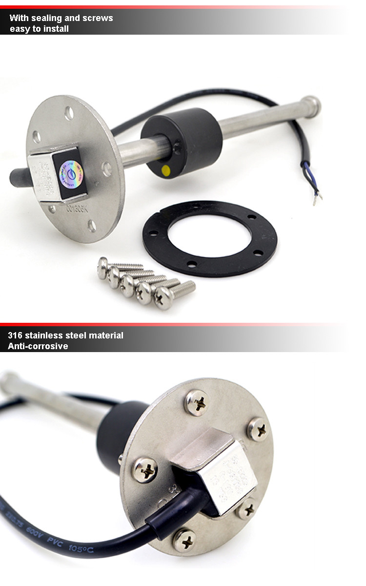 Tank Gauge System Float Level Sensor With Matched Digital Indicator
