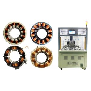 12 Axes Full Servo BLDC Servo Motor Stator Winding Machine for and Main Blade