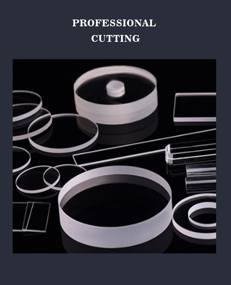 COAST Round Square Optical Window Coating AR Or Custom Plano Optical Glass