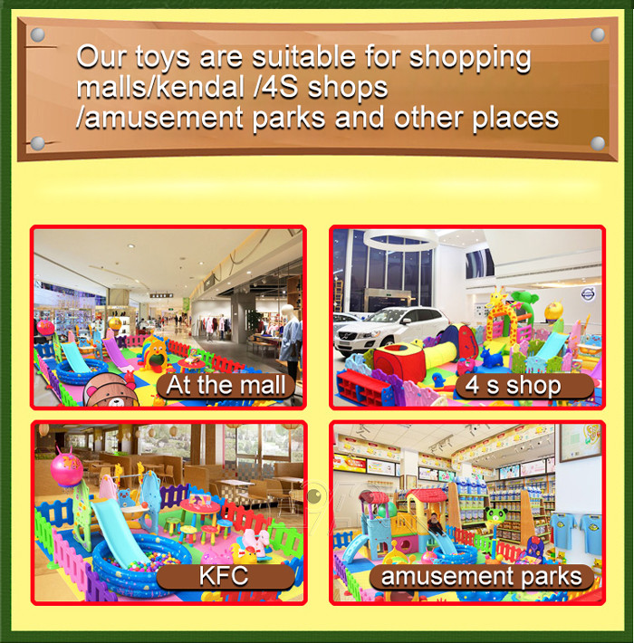 Naughty Castle Children′S Play Mazes Plastic Adventure Amusement Soft Playground
