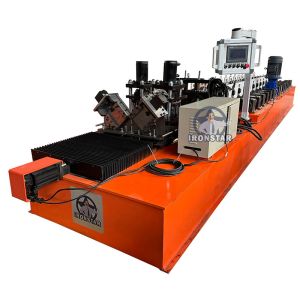 Automatic shadow wall angle 2 in 1 roll forming machine in UAE Angle and U stud