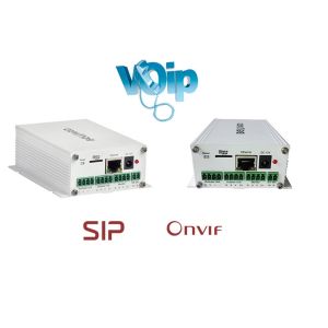  4 Wires Onvif Sip Intercom 960H Analog To Ip Video Converter Manufactures