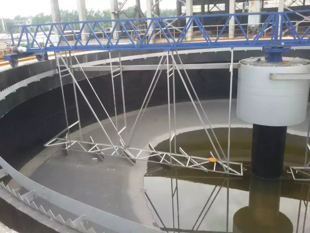Industrial Center Driven Clarifier Scraper Machine 0.75 for Wooden Box Processing