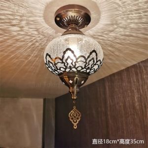 Newest style Turkish ethnic customs handmade Mosaic lamp romantic cafe