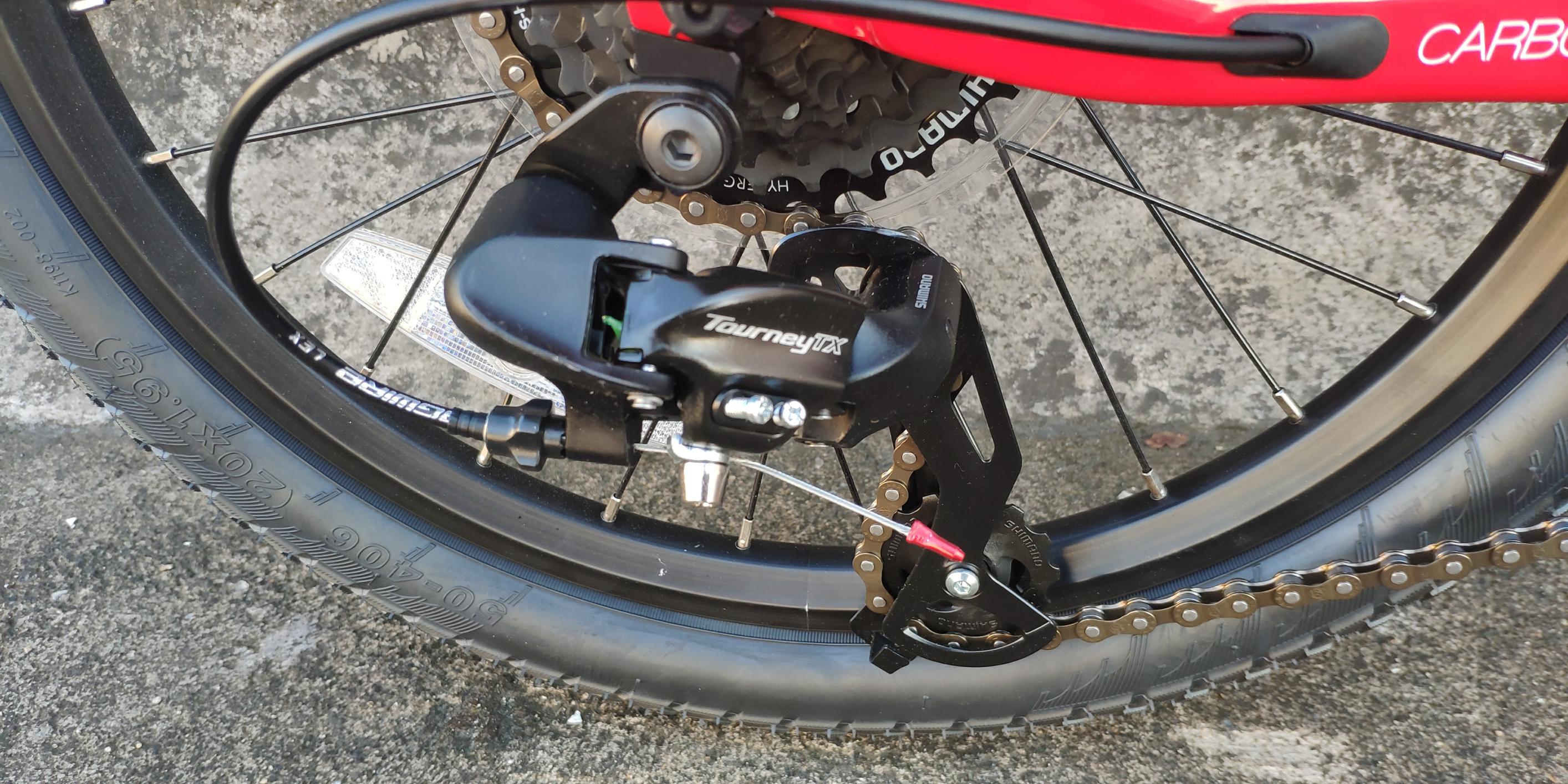 20 Inch Children Bicycle With Suspension Fork And Carbon Fiber Frame Weighs Only 11kg