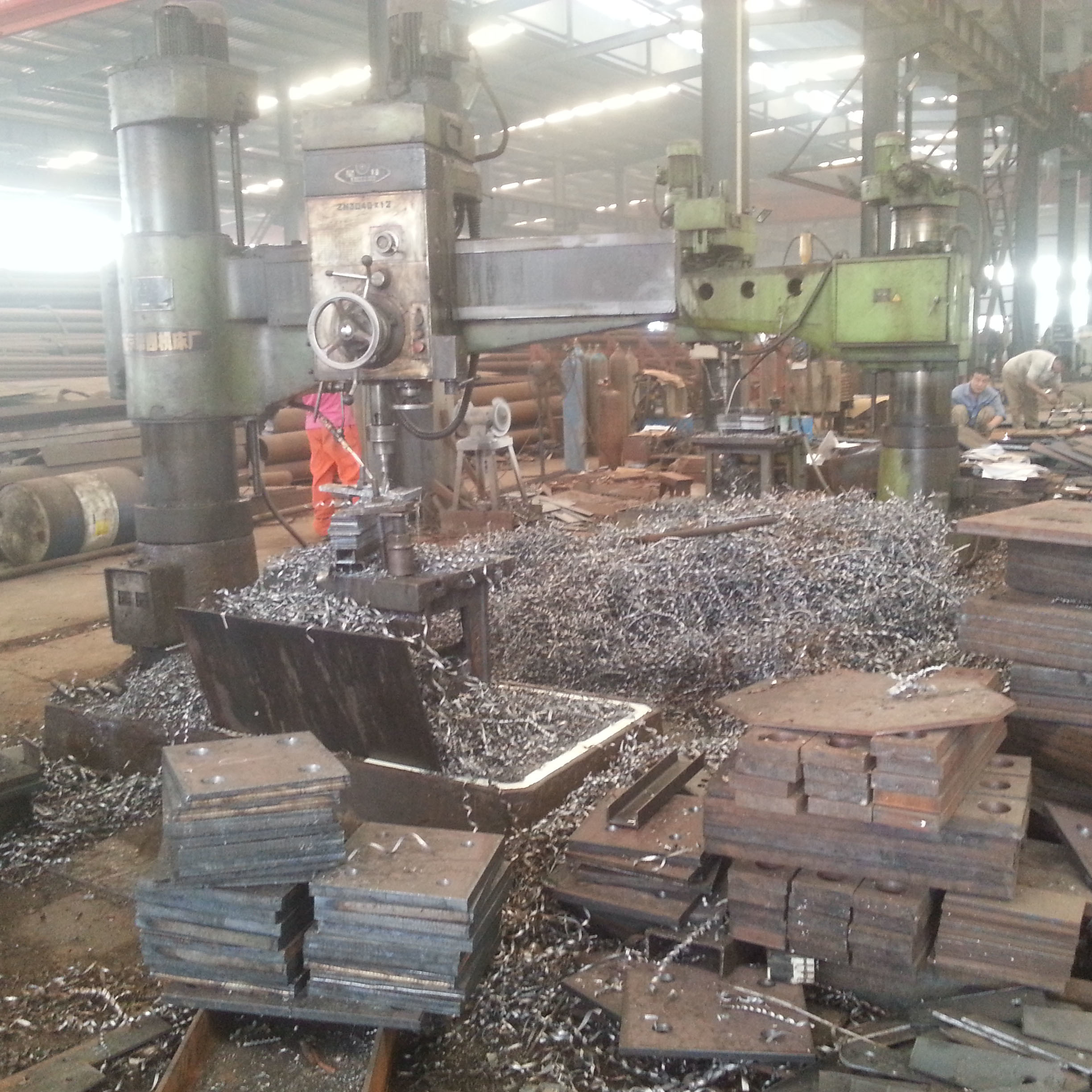 Q235 Galvanized Space Frame Node Accessories Check And Packing GB/T19001